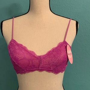 Purple Lace Bralette
